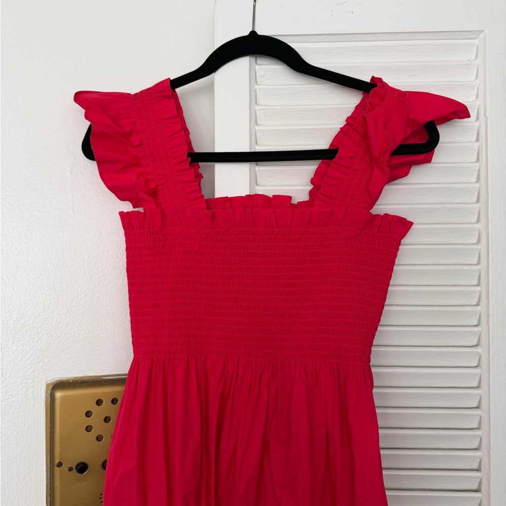 Hill House Raspberry Red Nap Dress
